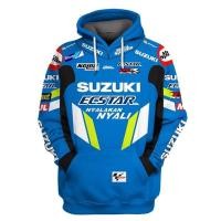 ราคา 2021 Suzuki Racing Team Moto GP Motocross Sweatshirts Outdoor Sports Hoodies Motorcycle Racing Jackets (10387638390)