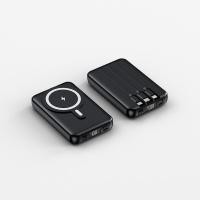 ราคา Powerbank 20000mAh แบตสํารองr แม่เหล็กดูดชาร์จธนาคารพลังงาน มีสายไฟสามสายในตัว พาเวอร์แบงค์ พาวเวอ (22494067427)