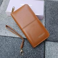 ราคา กระเป๋าสตางค์ซิปรอบใบยาว ด้านในสีแดง มีสายคล้อง พร้อมกล่อง (21326604791)