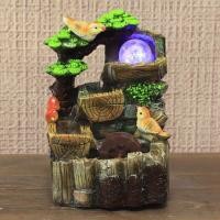 ราคา น้ำตกตั้งโต๊ะ น้ำตกเสริมฮวงจุ้ย นำ้ตกวงจุ้ย น้ำพุเสริมฮวงจุ้ย งานเรซิ่ง น้ำตกตกแต่งบ้าน ขนาด15x10x20cm (21525050321)