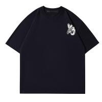 ราคา เสื้อยืดขนาดใหญ่สำหรับผู้ชายเสื้อยืดสำหรับผู้ชาย Y3 6 H Yohji Yamamoto วาด Y3นามธรรมหล่อผู้ชายและผู้หญิงคอกลมแบบหลวมเสื้อยืดแขนสั้นเสื้อยืด Insy3t (19591706990)