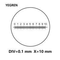 ราคา Worldwide Delivery X 10 Mm Ocular Micrometer Div 0 1 Mm Reticle Ruler Horizontal Measuring Eyepiece Calibration Diameter 20 Mm 28 Mm For Microscope (21413187842)
