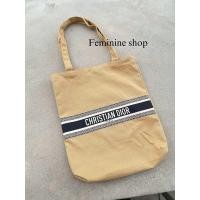 ราคา แท้ ส่งไว กระเป๋าผ้า Dior riviera collection tote bag (21709413998)