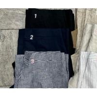 ราคา กางเกงลินินแท้ รุ่น 5 ส่วน ขาตรง ตะขอหน้า กระเป๋า2ข้างซ้ายขวาใช้งานได้จริง เป็นผ้าลินินแท้100 ทรงสวย หรู ดูดี (20381869923)