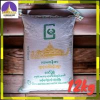 ราคา ข้าวหอม ข้าวสาร 12kg ข้าวหอมมะลิ ข้าว ข้าวพม่า ข้าวขาว หอมมะลิ (21895569447)