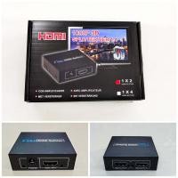 ราคา ตัวแยกสัญญาณ HD เข้า 1 ออก 2 ใช้แยกสัญญาณจากเครื่องเล่น ที่มีพอร์ต HD เข้าทีวี หรือออกโปรเจคเตอร์ ได้พร้อมกัน 2 เครื่อง HDMI Splitter 1 2 2K4K (10616857448)