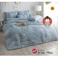 ราคา TOTO แท้ TT723 เฉพาะชุดผ้าปูที่นอนโตโต้ 3 5 5 6 ฟุต ไม่รวมผ้านวม ราคาถูก พิมพ์ลาย ดอกไม้ ใบไม้ Flower (20805662482)