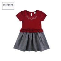ราคา Chelsee ชุดเดรสกระโปรง เด็กผู้หญิง รุ่น 237985 ผ้า 100 Cotton อายุ 2 9 ปี เสื้อผ้าเด็ก (21787044510)
