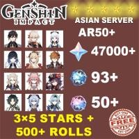 ราคา BUY ONE TAKE ONE Genshin Impact id BUY ONE TAKE ONE Limited 5 2 standard 5 47000Primogems 50Intertwined Fate 90Acquaint Fate 500roll AR50 Battlefield Heroes Theme Series Blind Box KLEE VENTI GANYU KE 