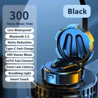 ราคา Erwetg TWS ชุดหูฟังสำหรับเล่นเกมบลูทูธ5 3หูฟังสเตอริโอไร้สายหูฟังลดเสียงรบกวนเวลาแฝงต่ำหูฟังสำหรับเล่นกีฬาพร้อมเฮดโฟนแบบเสียบหูสร้อยคอ (22157880008)