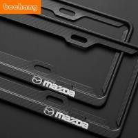 ราคา สำหรับ Mazda คาร์บอนไฟเบอร์รูปแบบป้ายทะเบียนรถกรอบป้องกันเหมาะสำหรับ Familia Vantrend 323 E2000 Biante RX 7 มาสด้า2 มาสด้า3 มาสด้า5 Mazda 6 CX3 CX5 CX8 CX9 BT50 RX7 RX8 Fighter Premacy (9454322439)