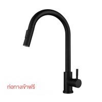 ราคา ก๊อกน้ำห้องครัวแบบดึงออกสำหรับผสมน้ำร้อนและน้ำเย็น (22350357373)