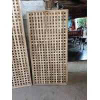 ราคา ไม้ระแนงไม้สักฉากแผ่น ฉากบังตาไม้สัก 100 200cm (19700181158)