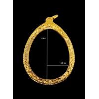 ราคา กรอบพระปิดตา ปิดตาจัมโบ้ หลวงปู่โต๊ะ กรอบอิตาลี งานพับหลัง (20894296379)