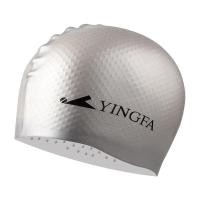 ราคา Yingfa หมวกว่ายน้ำซิลิโคนเม็ดเล็กๆ Natacion หมวกกันน้ำหมวกว่ายน้ำว่ายน้ำมืออาชีพสำหรับผู้ชายผู้หญิงหมวกว่ายน้ำหมวกดำน้ำผมยาว (16530945544)