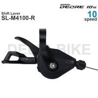 ราคา SHIMANO DEORE M4100 10 Speed Shifter SL M4100 R คันเกียร์ขวา Clamp Band 10 Speed ชิ้นส่วนเดิม (21420136274)