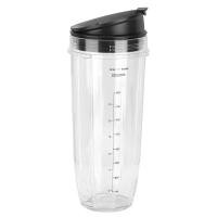 ราคา 32Oz Replacement Ninja Blender Cups with Cup Lid 900Ml Large Capacity for Ninja 900W 1000W Blender Juicer (21448391366)