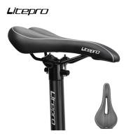 ราคา Litepro เบาะรองนั่งจักรยานเสือหมอบเสือ700C เบาะหนังแบบกลวงเบาะรองนั่งหุ้มเบาะนั่งสบายสำหรับจักรยานพับได้โบรมป์ตัน (22142705733)