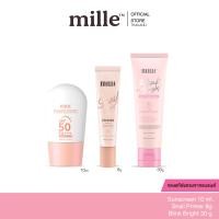 ราคา 3 ชิ้น เซ็ต Snail Bright Primer 8 g Sunscreen 10 ml Blink Bright Body Primer 30 g (22607776922)