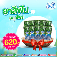 ราคา โปรโมชั่นสุดคุ้ม ยาสีฟันสมุนไพรใจฟ้า 10 หลอด 620 ปกติ 700 บาท (22450197986)