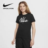 ราคา Nike Girls Logo Xdye Fs Tee Black (22157503043)