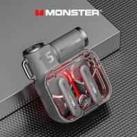 ราคา Original Monster XKT15 Wireless Bluetooth 5 3 Earphones TWS Gaming Headphones Hifi stereo Headset Long standby Sports Earbuds (22600972142)