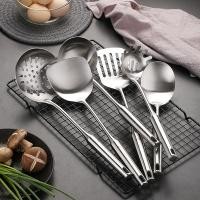 ราคา ทัพพี ชุดตะหลิว ชุดเครื่องครัว เซ็ตทำครัว 6 ชิ้น เซต สแตนเลส304 พร้อมที่แขวน อุปกรณ์ทำอาหาร สินค้าพร้อมส่ง (16059129679)