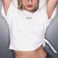 ราคา Merge Official Ari Tie Crop Top พร้อมส่ง เปิดขาย 08 09 20 00 (22580900075)