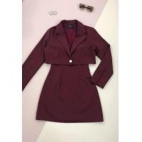 ราคา NITTAYA D2454 ชุดเซตเสื้อคลุมสูทคอปกแขนยาวเดรสสายเดี่ยวกระโปรง ทรงสวยเรียบหรูดูแพง ใส่ออกงาน ทำงาน คาเฟ่ (22114233075)