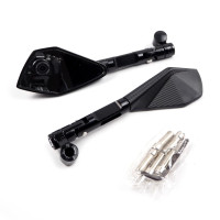 ราคา กระจกทรงห้าเหลี่ยม ใส่รูกระจกรถทั่วไปได้ กระจก 5 เหลี่ยม งาน CNC มิเนียมทั้งตัว ขาสั้น (15992478788)