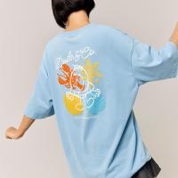 ราคา Dude and Co DC Lobster Oversized T Shirt เสื้อยืด โอเวอไซส์ (22466144034)