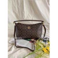 ราคา มาใหม่ กระเป๋าสะพาย COACH ทรงเลวิท กระเป๋าผู้หญิงแฟชั่น สวย ขนาด 12 รหัส886 (22452920017)