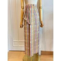 ราคา ชุดทำบุญ by Narciss ผ้าถุงผ้าฝ้าย ผ้าถุงทอลาย ผ้าซิ่น สีเหลืองลายหัวใจ (22087083034)