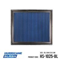 ราคา HURRICANE SLASH กรองอากาศผ้าน้ำเงินรุ่นใหม่ล่าสุด Nissan Navara NP300 Terra HS 1025 BL (22228537872)