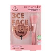 ราคา 3CE Mood Recipe Face Blush Set แปรง (22130528463)