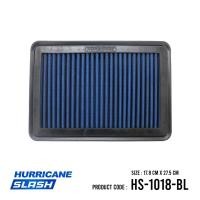 ราคา HURRICANE SLASH กรองอากาศผ้าน้ำเงินรุ่นใหม่ล่าสุด Hyundai H1 Nissan Navara D40 HS 1018 BL (22228706747)