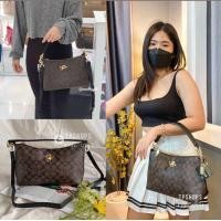ราคา มาใหม่ กระเป๋าสะพาย COACH ทรงเลวิท กระเป๋าผู้หญิงแฟชั่น สวย ขนาด 12 รหัส886 (22452920016)
