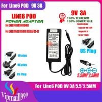 ราคา 9 V 3A AC DC Adapter Charger สำหรับ LINE6 POD HD300 HD400 HD500 HD500X HD BEAN DC 3G แหล่งจ่ายไฟด้วยสายเคเบิล EU US AU UK ปลั๊ก (9969998714)
