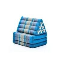 ราคา Three Fold Thai Cushion 50x167x26 cm LxWxH 100 Natural Kapok Filling Foldable Thai Mat with Triangle Cushion Headrest Thai Pillow หมอนขิด หมอนสามเหลี่ยม สิบช่องสามพับ ลายขิดผ้าไทย (22473752598)