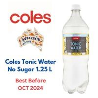 ราคา Tonic Water Zero Sugar Coles 1 25 L BBF OCT 24 (22282209285)