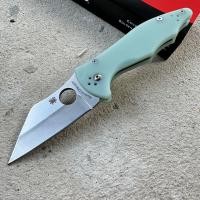 ราคา supknife มีดพับงานพรีเมี่ยม โยจิมโบเจนเนอเรชั่นที่2 เกรดพรีเมี่ยม spyderco (22512053623)