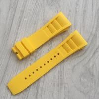 ราคา สายนาฬิกาข้อมือยางซิลิโคนนิ่มสำหรับผู้ชายสาย Mille สำหรับสาย RM 011สำหรับสายรัด Richard (12511440586)
