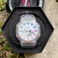 ราคา G นาฬิกาข้อมือดิจิตอล รุ่น GA2110 สำหรับ ผู้ชาย และ ผู้หญิง ทรง 8 เหลี่ยม สายนาฬิกา ยางเรซิน ขนาด 40 มม แถมกล่องคาสิโอ ฟรี (21829360045)