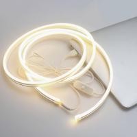 ราคา JMOO Powered USB 5V Flexible Neon Light 2835 120Leds m Ribbon LED Strip Light Waterproof Neon Sign Light Rope with ON OFF Switch (22413672620)