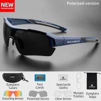 ราคา ROCKBROS Cycling Glasses Men Women Sports Sunglasses Road MTB Bicycle Polarized Glasses Riding Protection Eyewear 3 Lens Goggles (19330329142)
