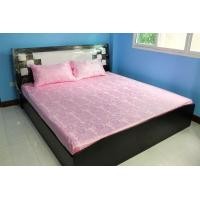 ราคา ชุดผ้าปูที่นอนผ้าแพร ผ้าปูที่นอน ขนาด 6 5 ฟุต 5 ชิ้น สีสัน ลวดลายกนกไทย (2693452552)