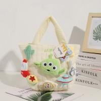 ราคา LILotso กระเป๋าสะพายไหล่ อเนกประสงค์ ขนาดใหญ่ จุของได้เยอะ ลายหมีพูห์ สตรอเบอร์รี่ เอเลี่ยน แฟชั่นสําหรับสตรี (20968359894)