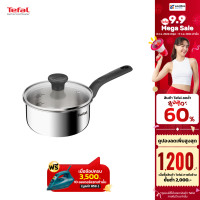 ราคา TEFAL หม้อด้ามสเตนเลส STARTER ขนาด 16 ซม รุ่น E3252295 ขนาด 18 ซม รุ่น E3252395 พร้อมฝาแก้ว สีเงิน (21724389168)
