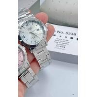 ราคา นาฬิกาข้อมือผู้หญิง นาฬิกาผู้หญิงCasio นาฬิกาข้อมือ นาฬิกาคาสิโอCasio รุ่นใหม่ เรียบหรู สวยดูดีกันน้ำได้ ฟรี ถ่านสำลอง พร้อมส่ง เลสหนา (20602699439)