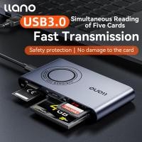 ราคา LLANO USB3 0การถ่ายโอนความเร็วสูง5 In 1เครื่องอ่านการ์ด5Gbpsสูงสุด170เมกะไบต์ วินาทีสำหรับ MS M2 Cf tf การ์ด SD (21857390831)